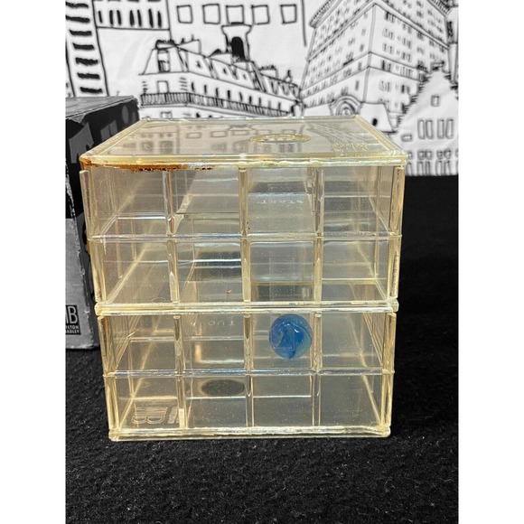 Vintage 1960 TRY IT! Milton Bradley Puzzle Cube Marble Skill Game ORIGINAL BOX! - Picture 15 of 15